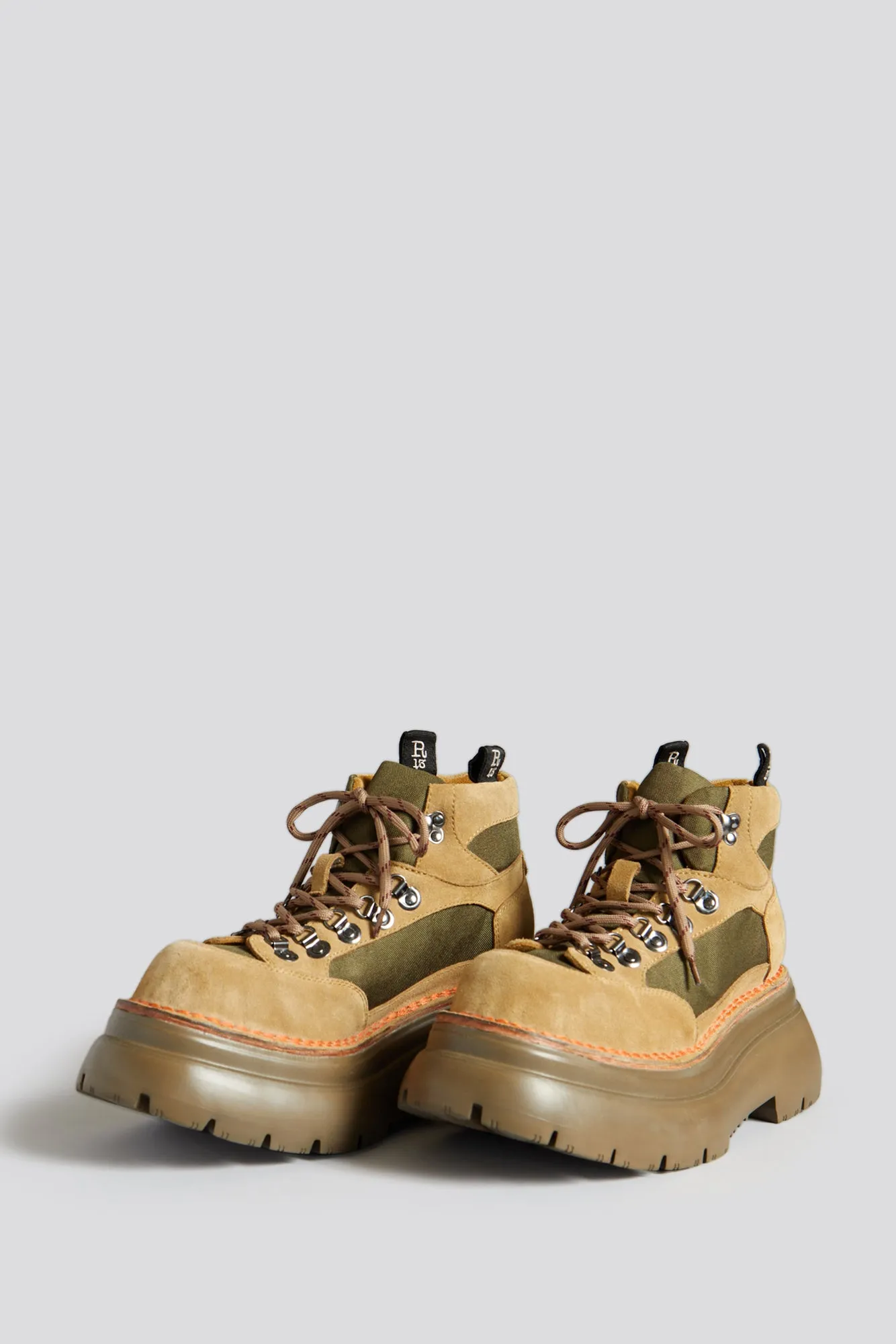 BULKY TRAILBLAZER - BROWN AND OLIVE sold by R13 product image thumbnail 4