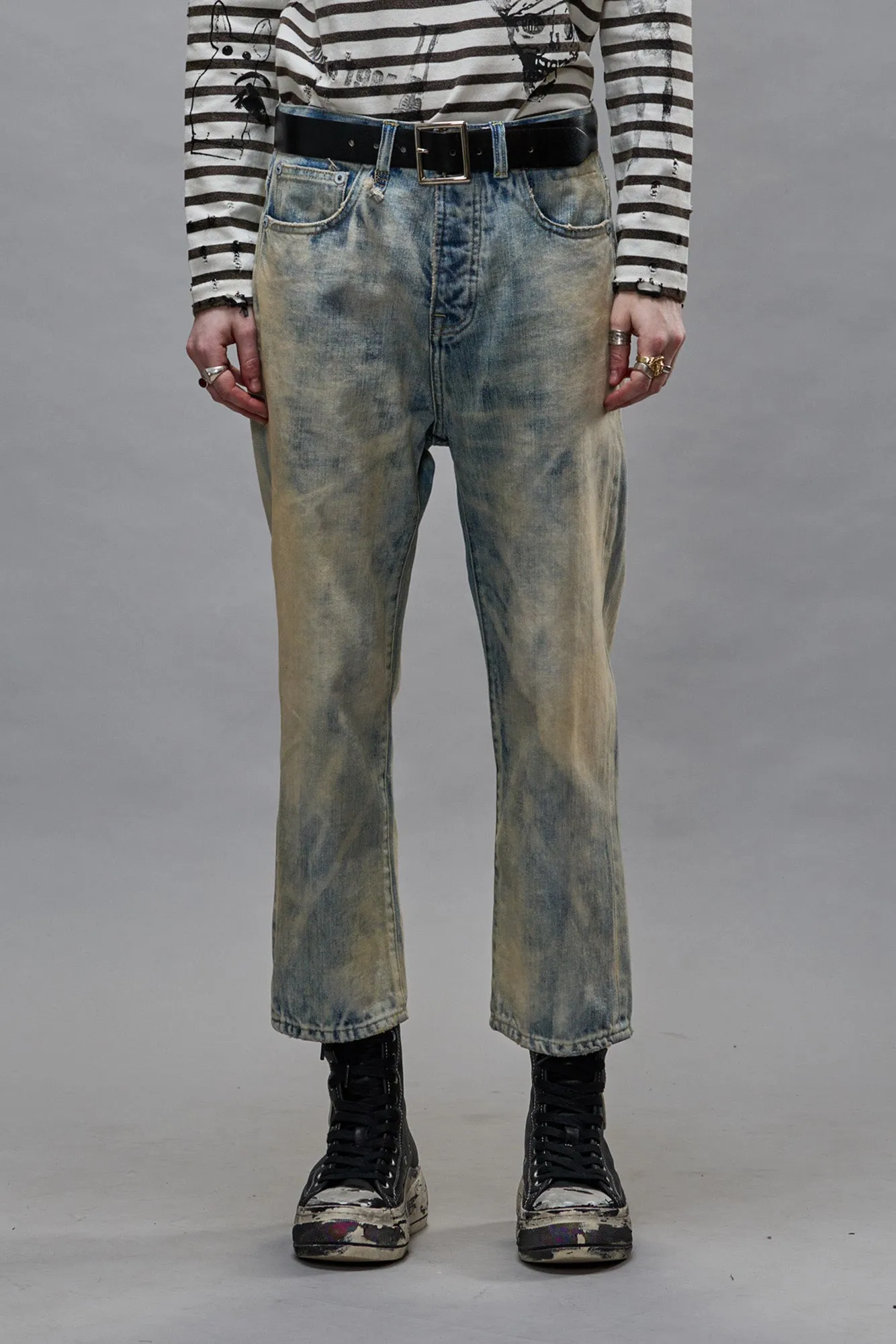 TAILORED DROP - VINTAGE ASH BLUE sold by R13 product image thumbnail 3