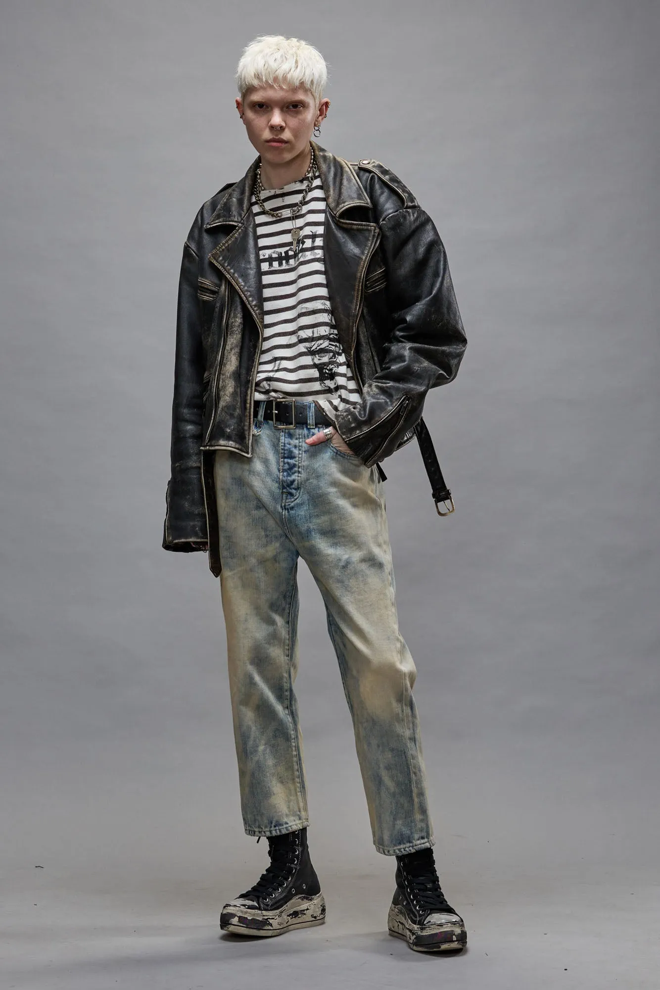 TAILORED DROP - VINTAGE ASH BLUE sold by R13 product image thumbnail 2