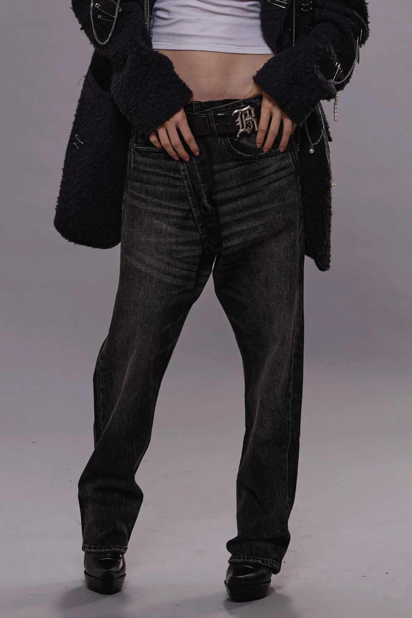 CROSSOVER JEAN - ARVIN BLACK sold by R13