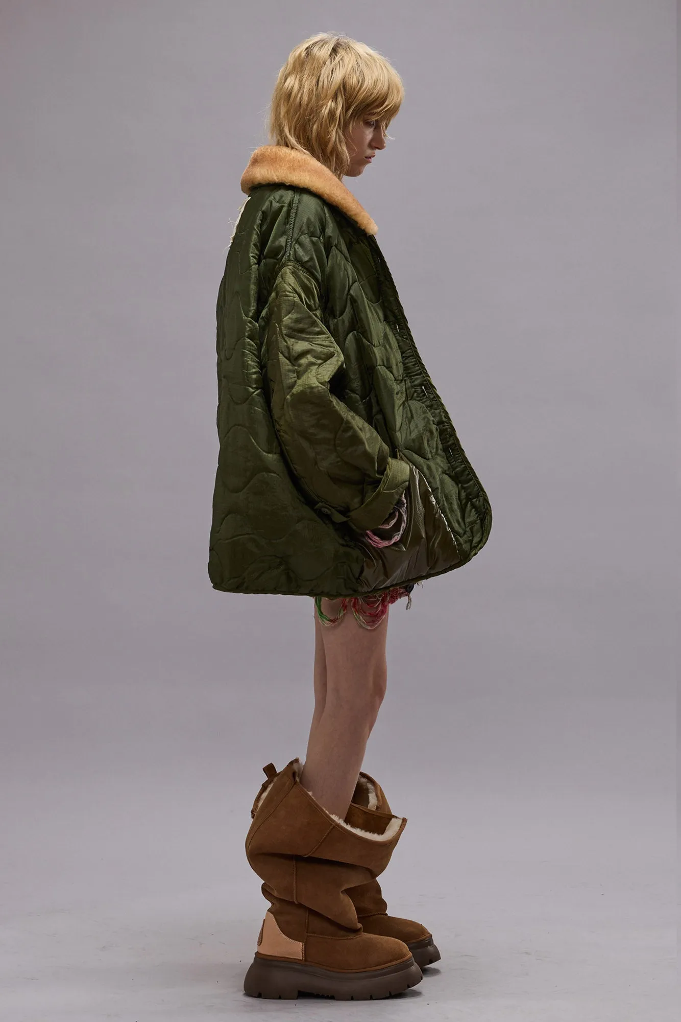 REFURBISHED LINER - OLIVE sold by R13 product image thumbnail 3