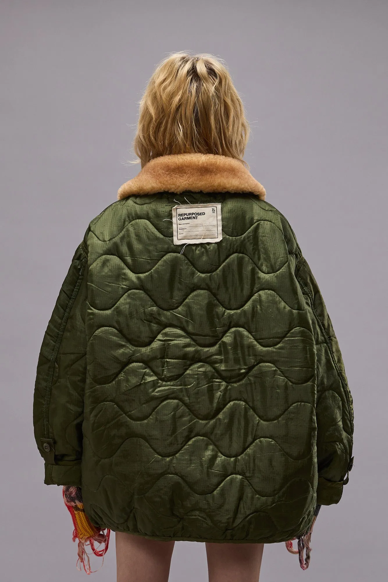 REFURBISHED LINER - OLIVE sold by R13 product image thumbnail 5