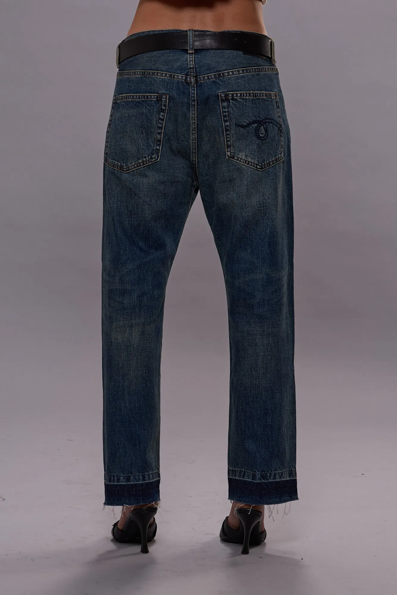BOYFRIEND JEAN - DAWSON BLUE sold by R13 product image thumbnail 5