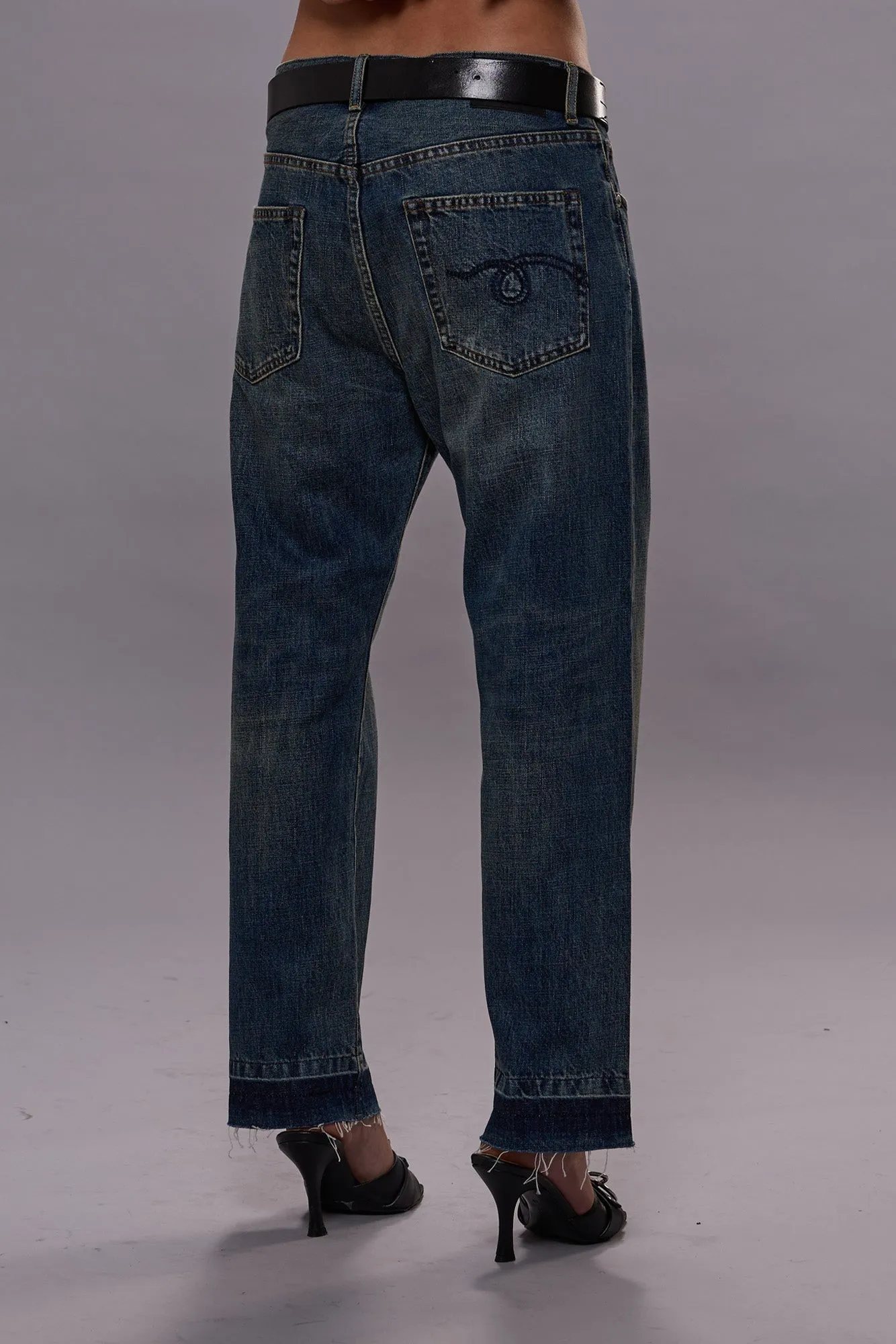 BOYFRIEND JEAN - DAWSON BLUE sold by R13 product image thumbnail 4