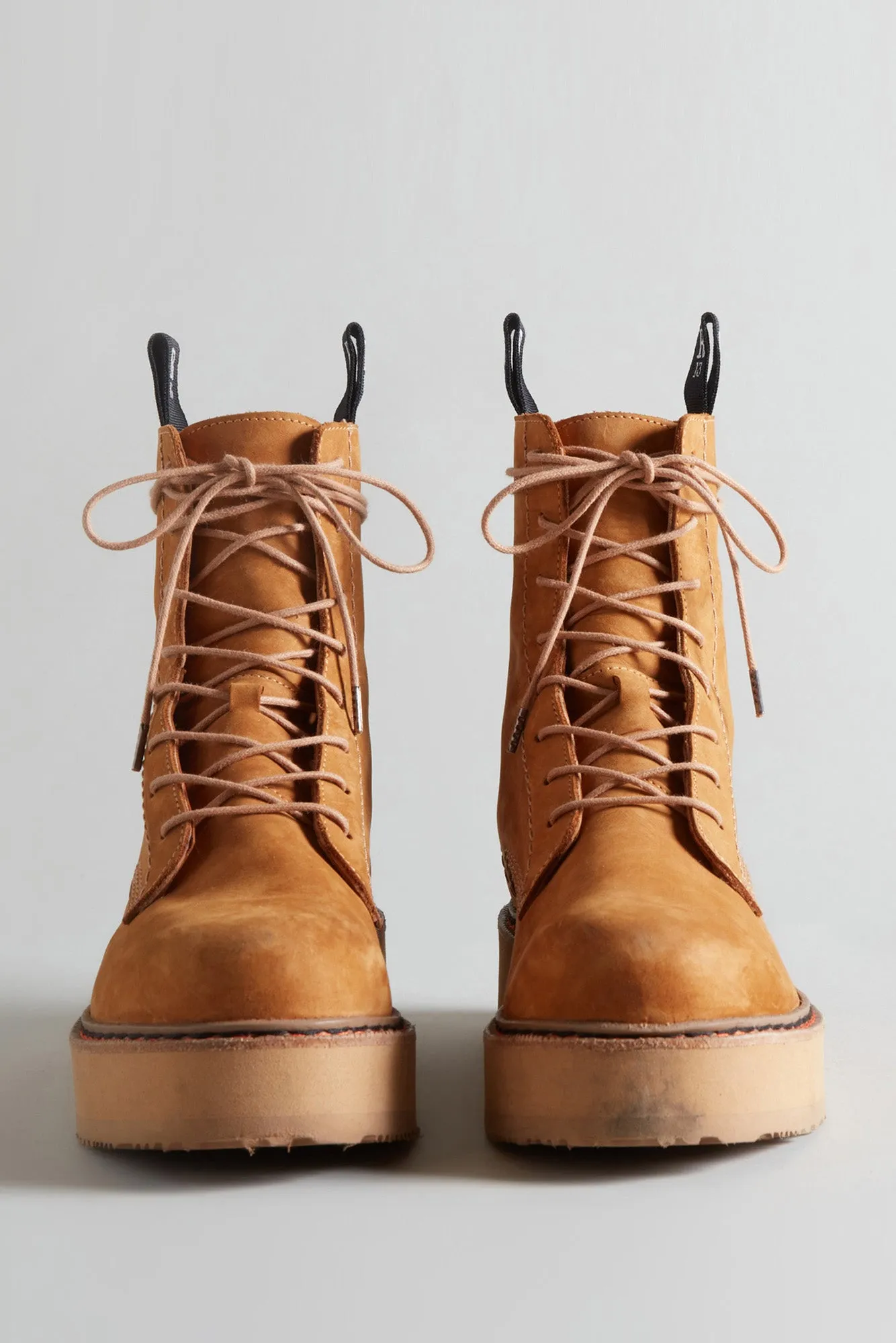 SINGLE STACK BOOT - TAN NUBUCK sold by R13 product image thumbnail 2