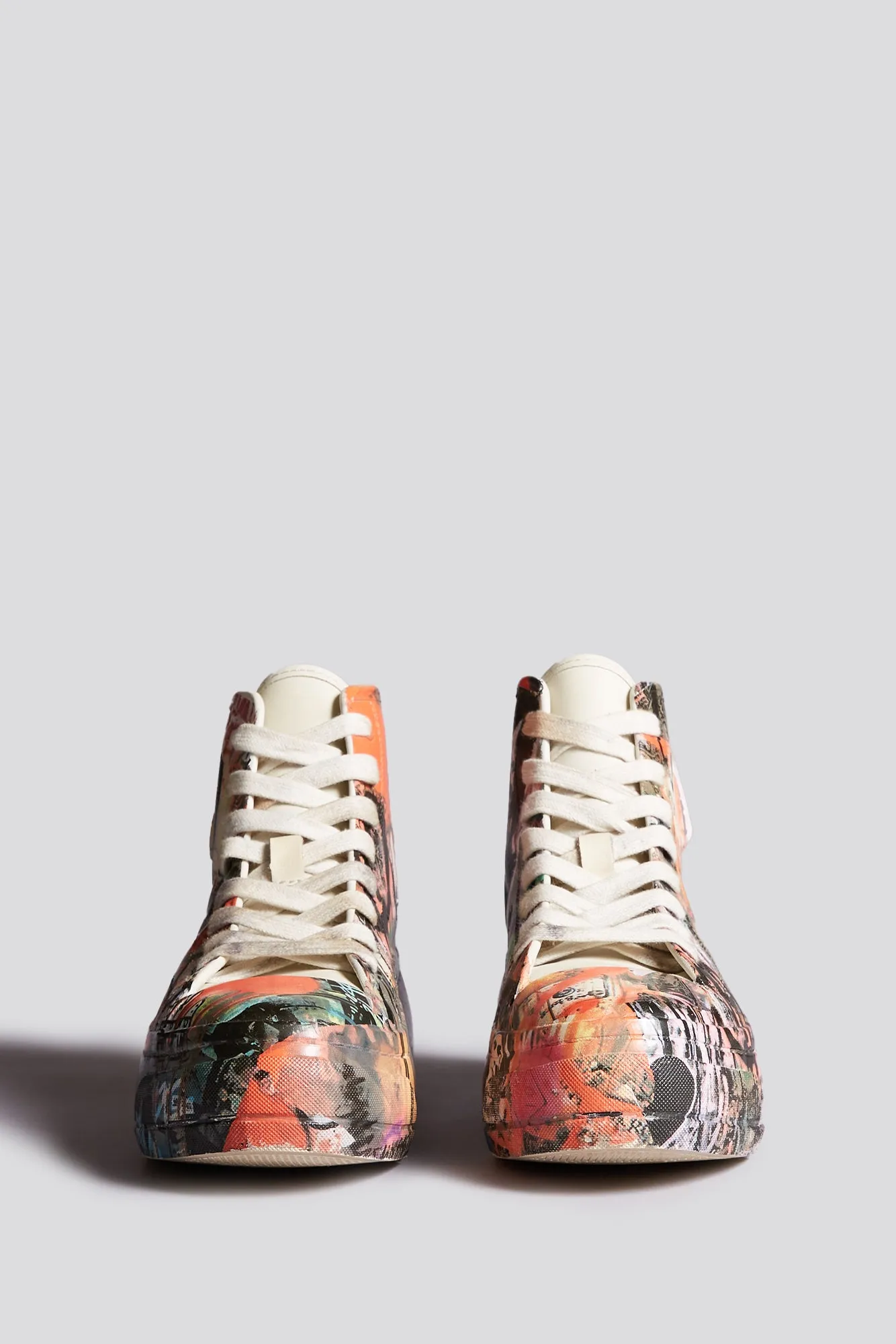 KURT HIGH TOP SNEAKER - HEART GRAFFITI sold by R13 product image thumbnail 2