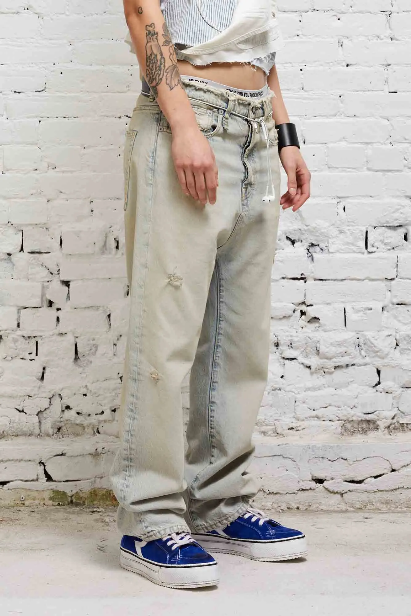 IZZY DROP - DENNIS BLUE sold by R13 product image thumbnail 2