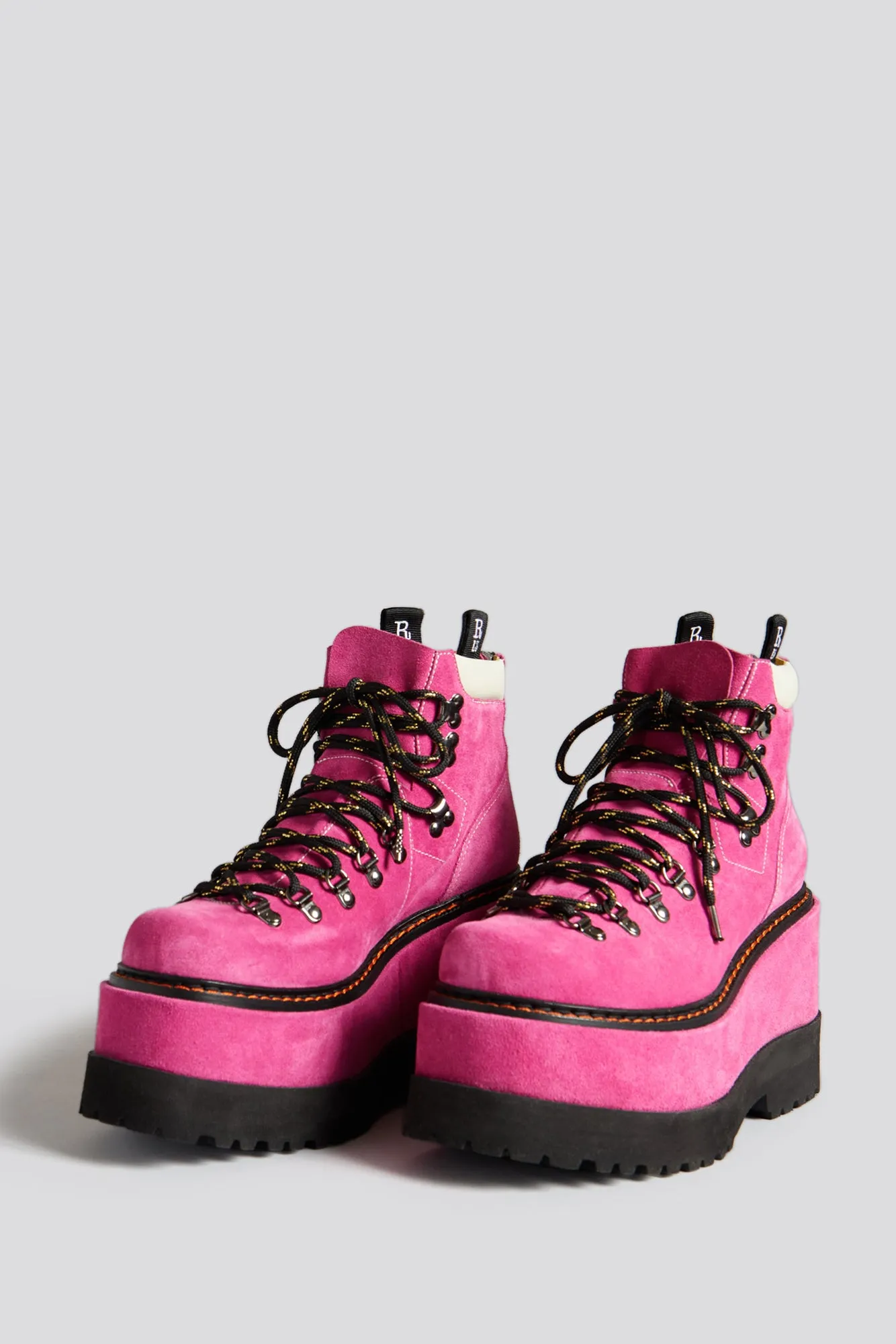 TRAILBLAZER HIKING BOOT - PINK SUEDE sold by R13 product image thumbnail 2