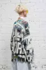 DISTRESSED OVERSIZED PULLOVER - 11 SPRING GRAFFITI sold by R13