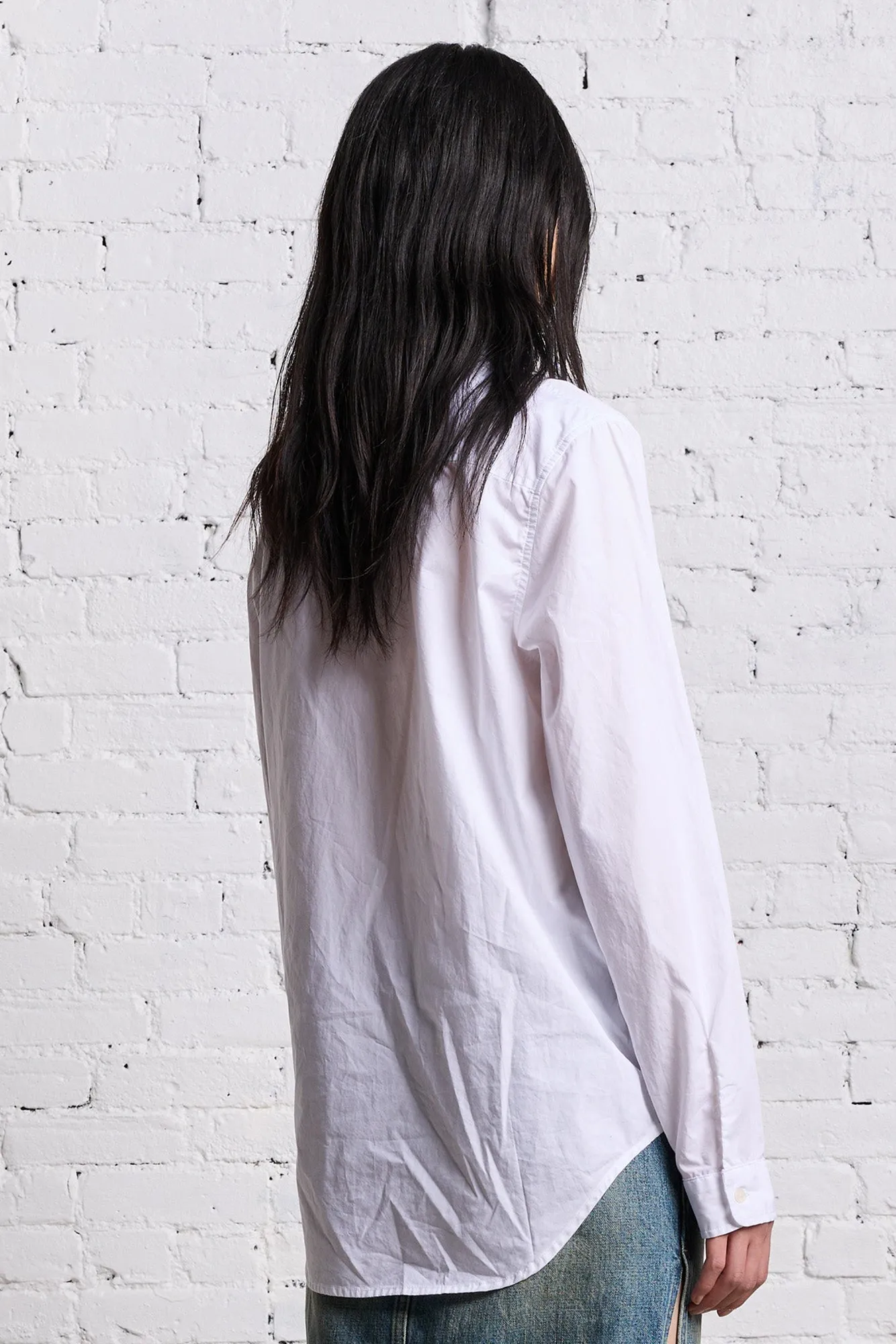 FOLDOUT SHIRT - WHITE sold by R13 product image thumbnail 5