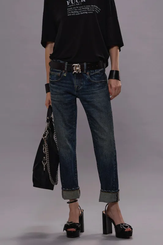 BOY STRAIGHT - MELVIN BLUE STRETCH sold by R13