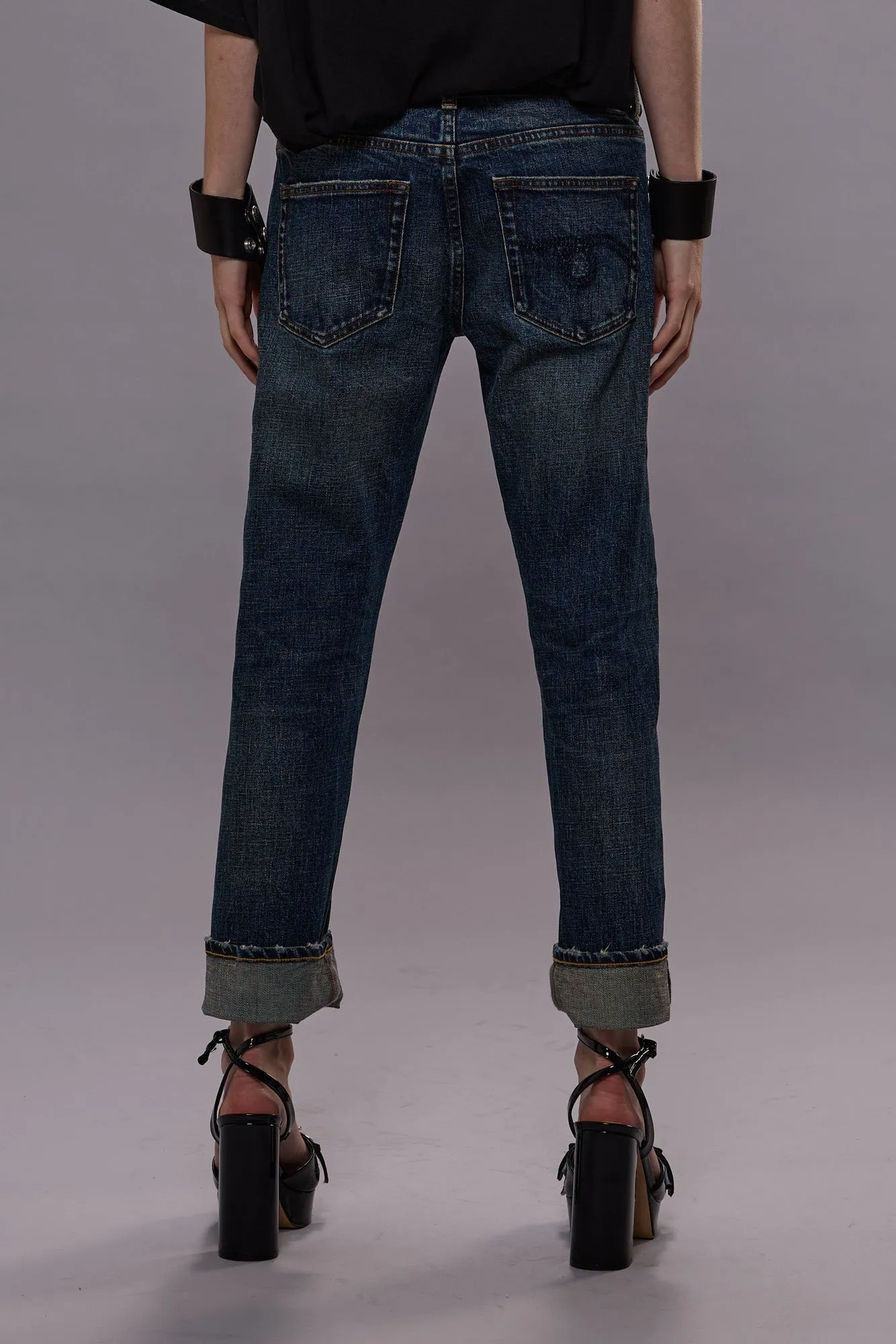 BOY STRAIGHT - MELVIN BLUE STRETCH sold by R13 product image thumbnail 5