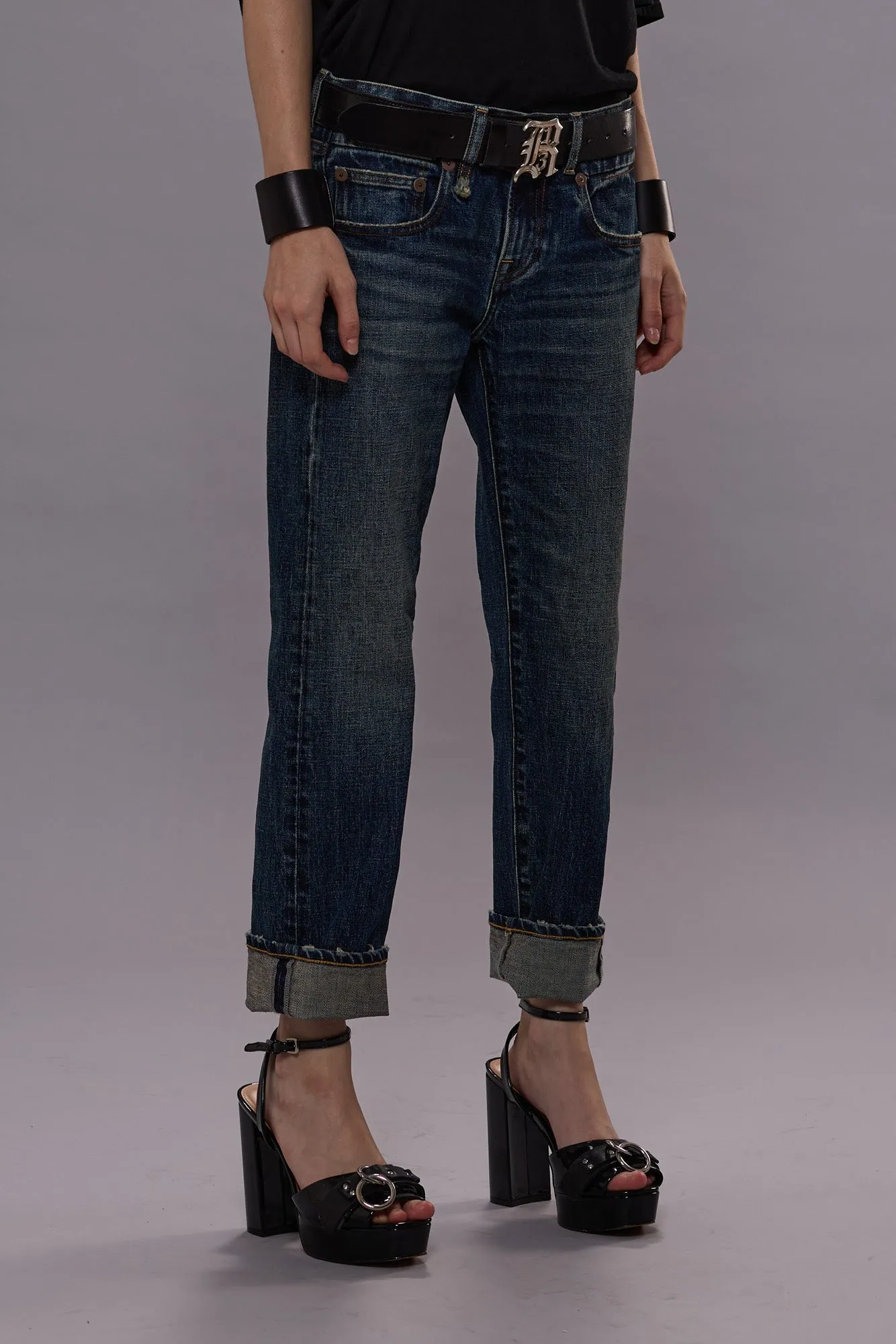 BOY STRAIGHT - MELVIN BLUE STRETCH sold by R13 product image thumbnail 3