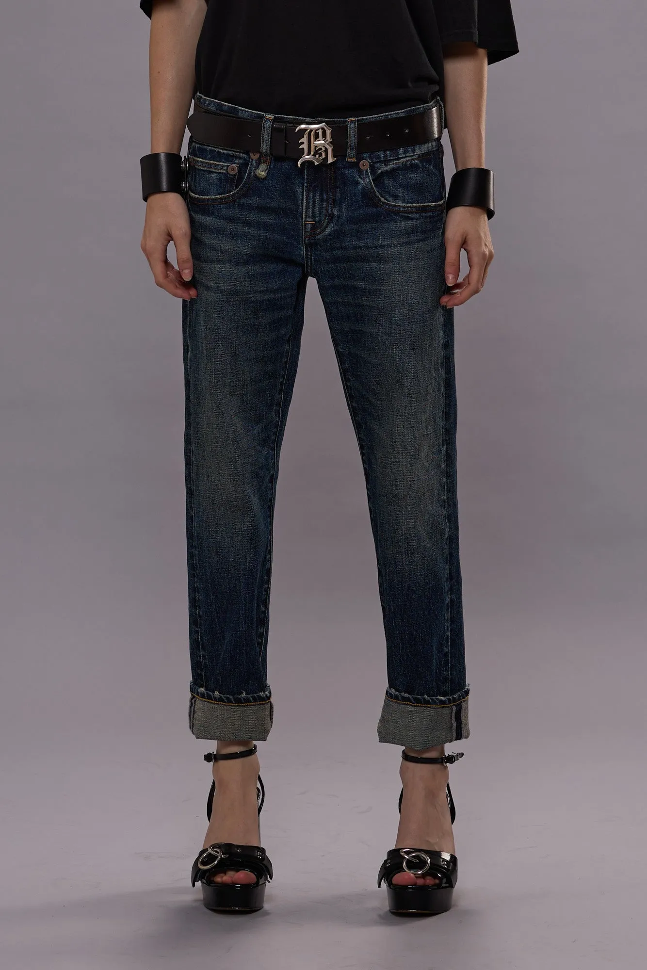 BOY STRAIGHT - MELVIN BLUE STRETCH sold by R13 product image thumbnail 2