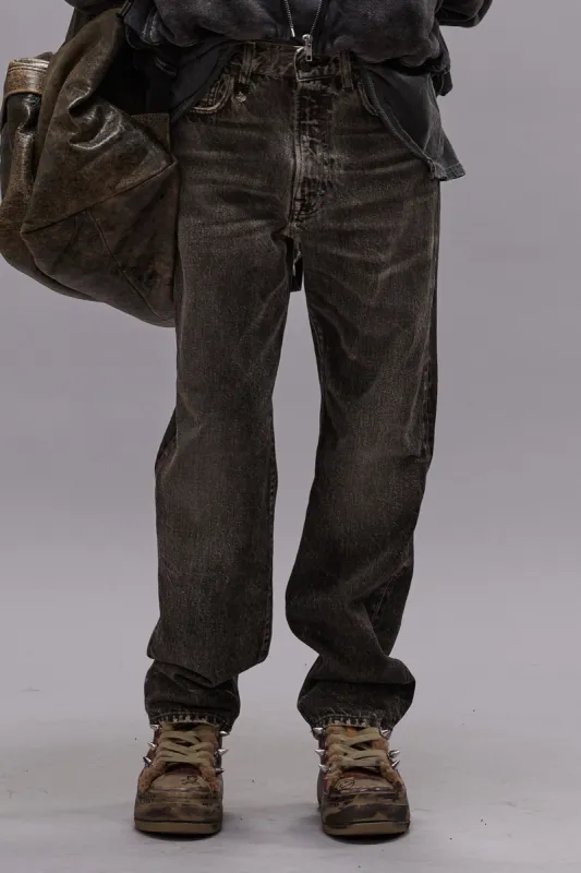 BOYFRIEND JEAN - MUD GREY sold by R13