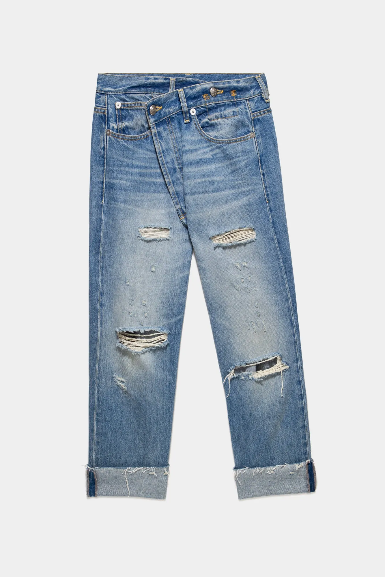 CROSSOVER JEAN - DISTRESSED EMORY sold by R13 product image thumbnail 2