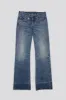 BOY FLARE - MIRE BLUE STRETCH sold by R13