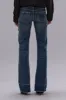 BOY FLARE - MIRE BLUE STRETCH sold by R13