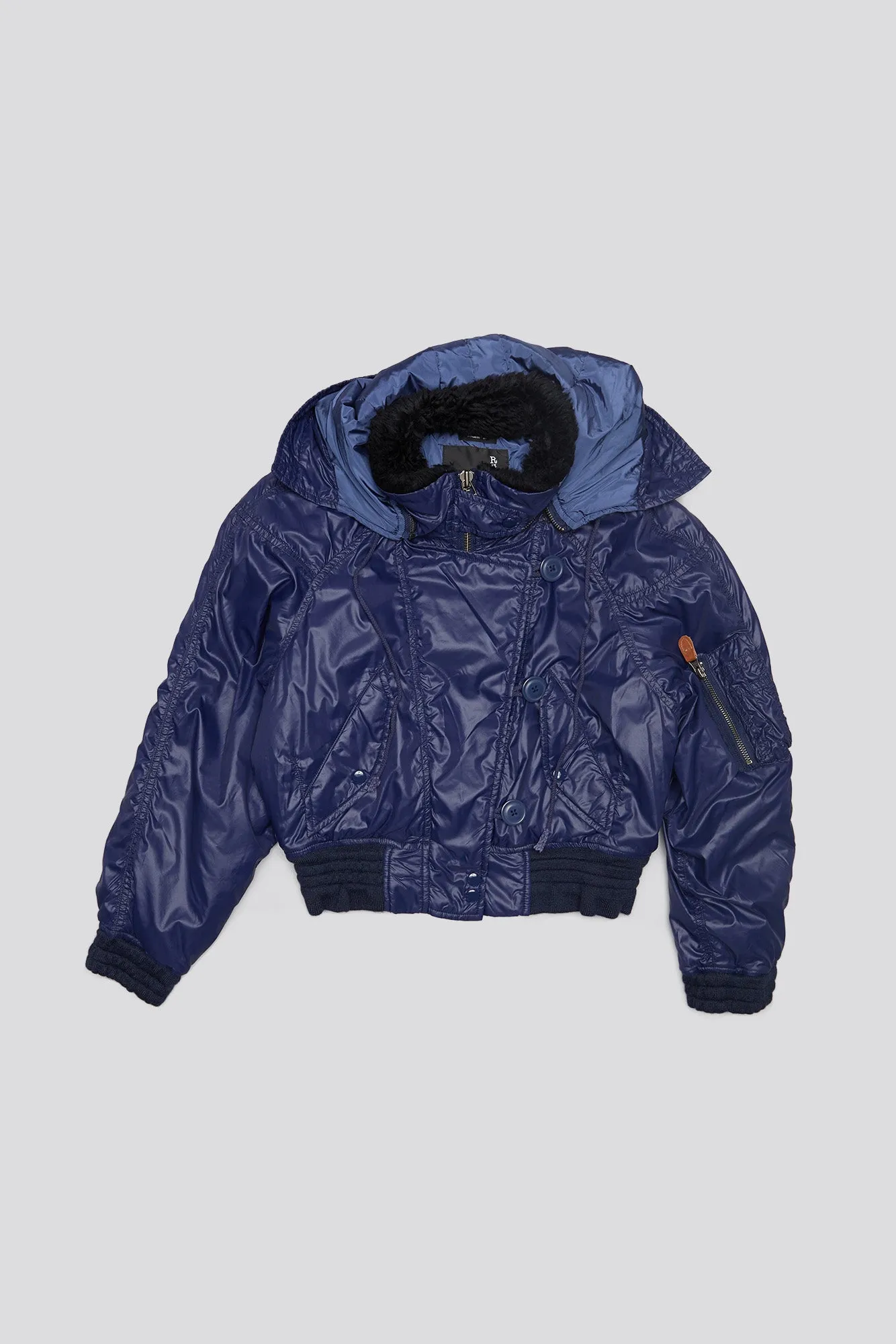 RAGLAN FLIGHT JACKET - NAVY sold by R13 product image thumbnail 4