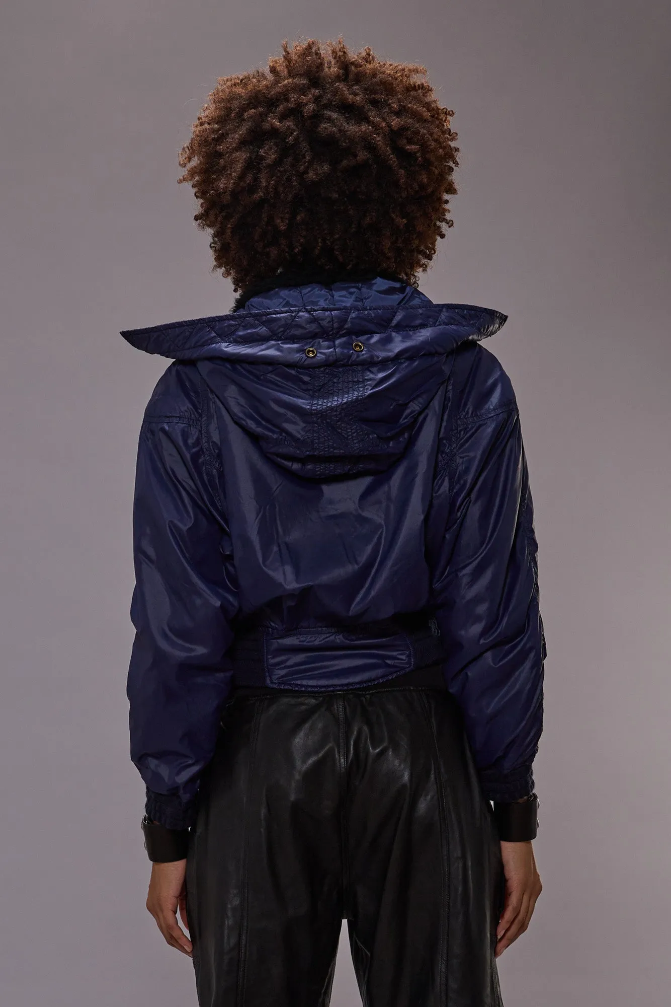 RAGLAN FLIGHT JACKET - NAVY sold by R13 product image thumbnail 3