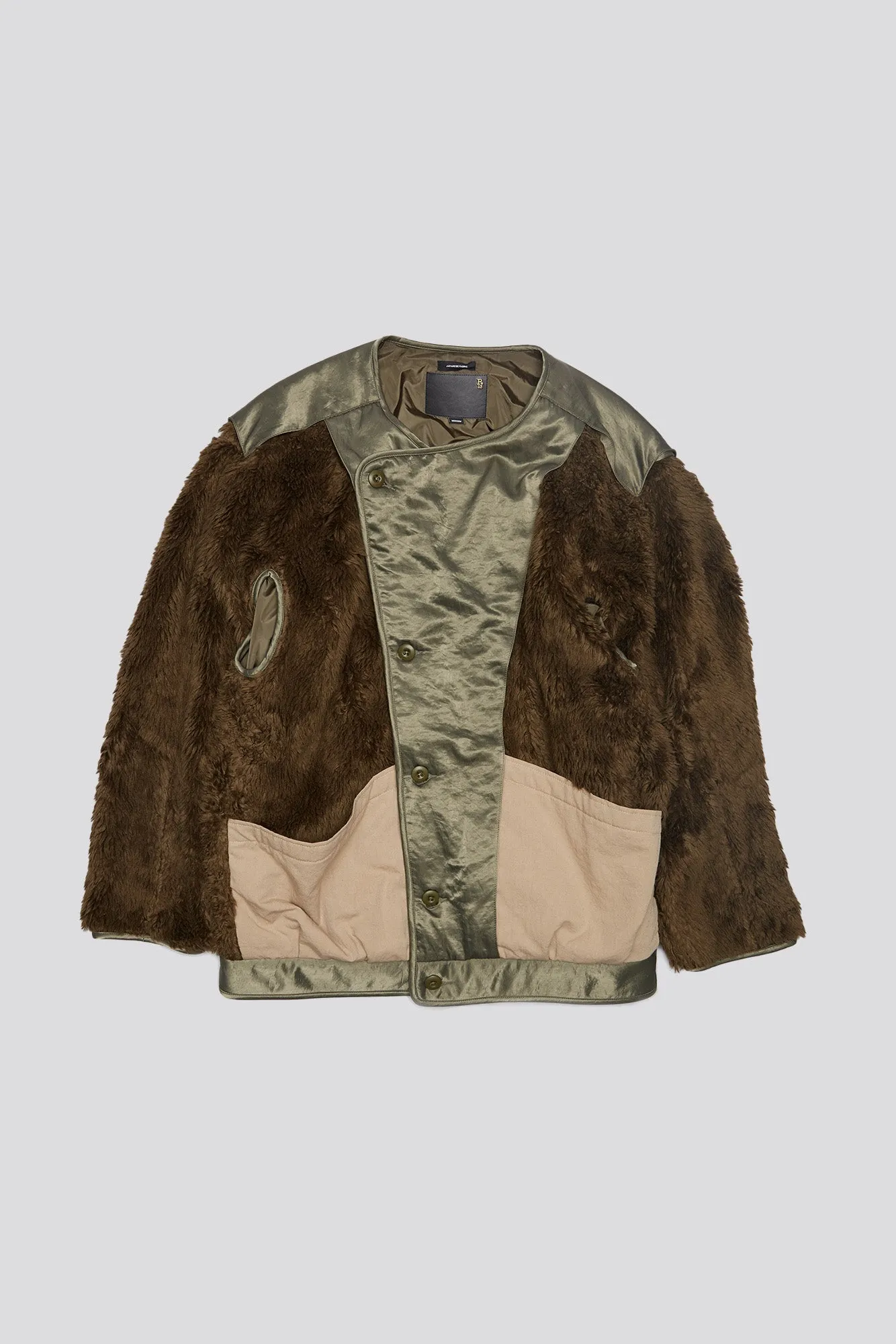 COCOON LINER - OLIVE/KHAKI sold by R13 product image thumbnail 5