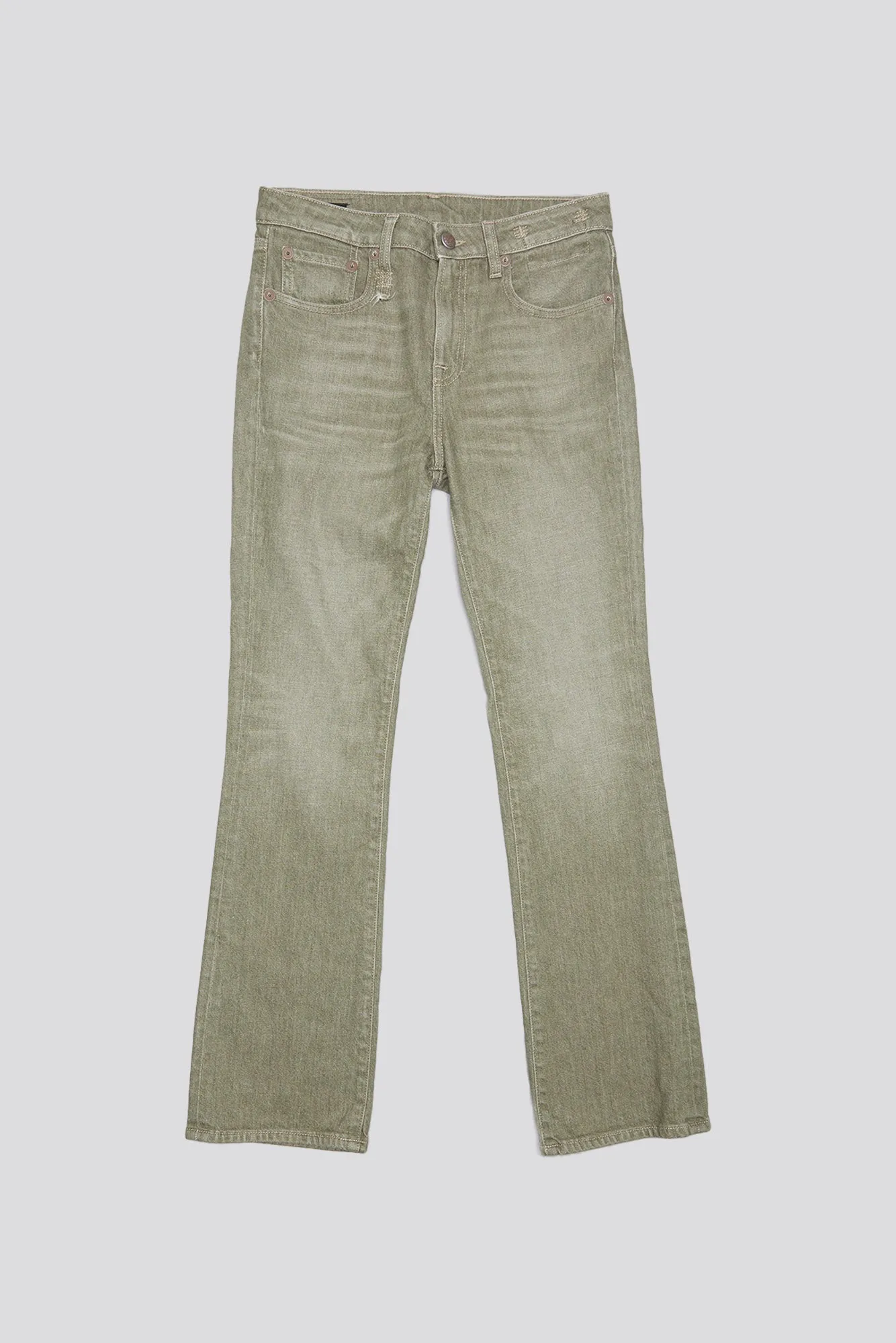 KICK FIT - ARMY GREEN STRETCH sold by R13 product image thumbnail 4