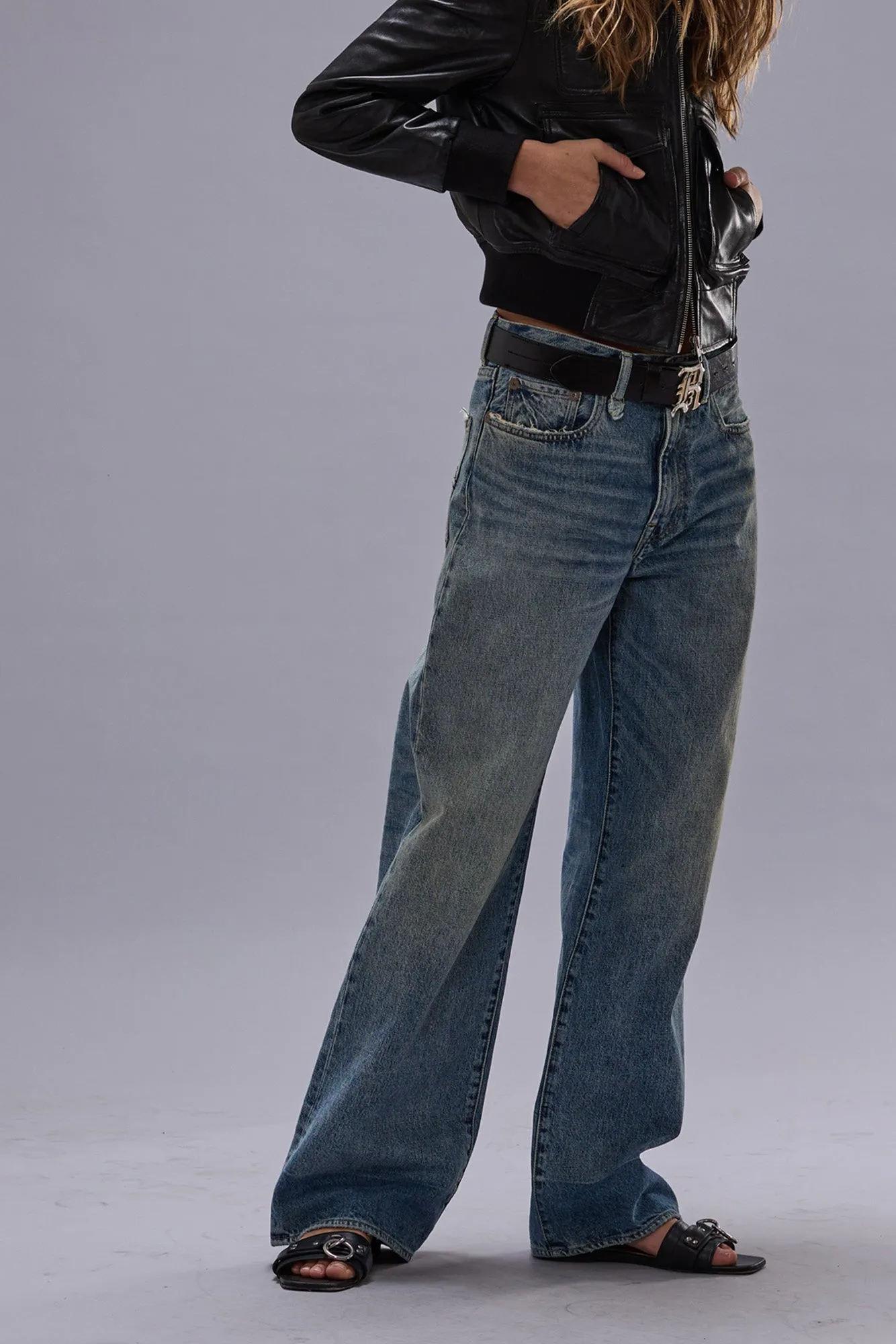 D'ARCY LOOSE JEAN - LENA BLUE sold by R13