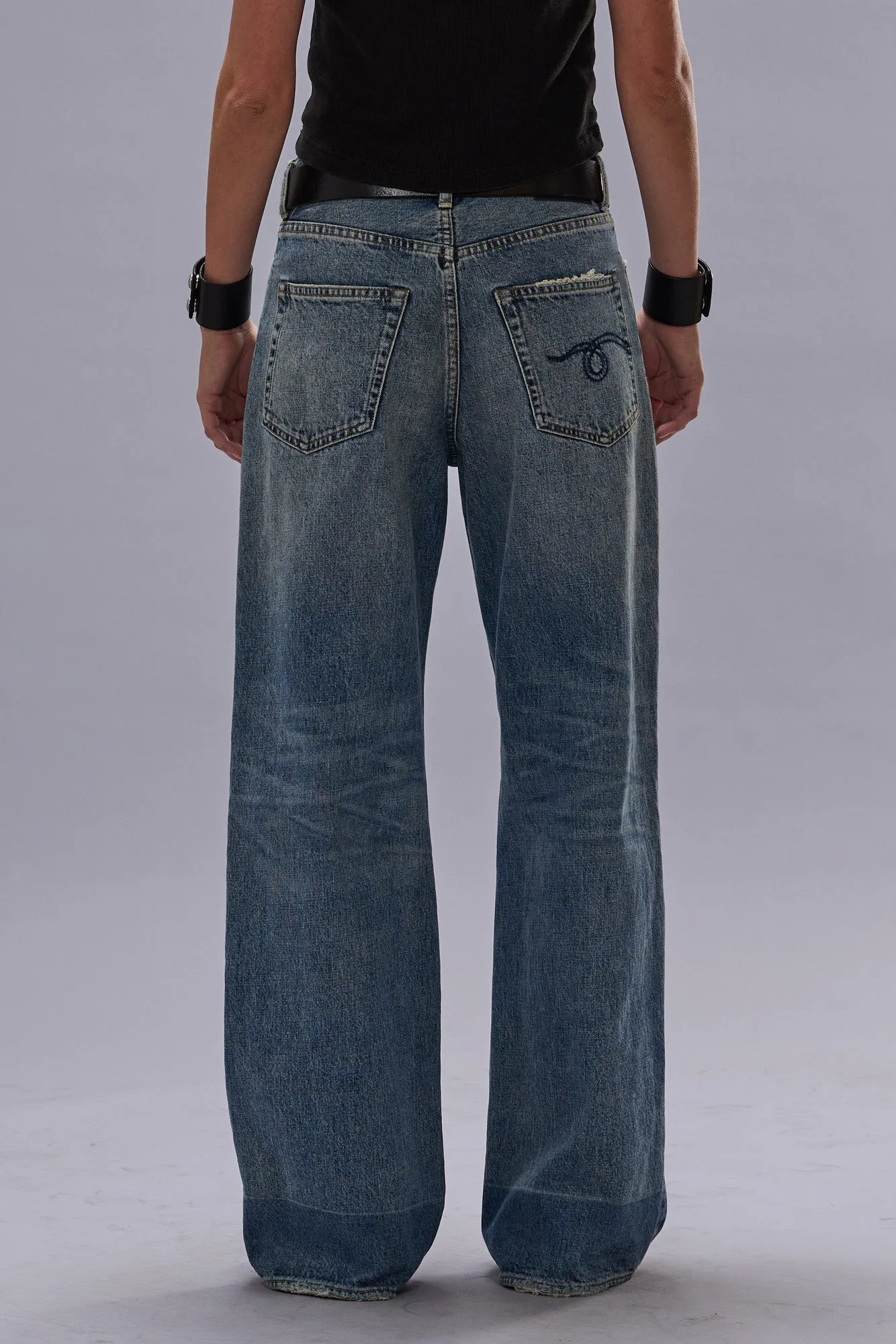 D'ARCY LOOSE JEAN - LENA BLUE sold by R13 product image thumbnail 3