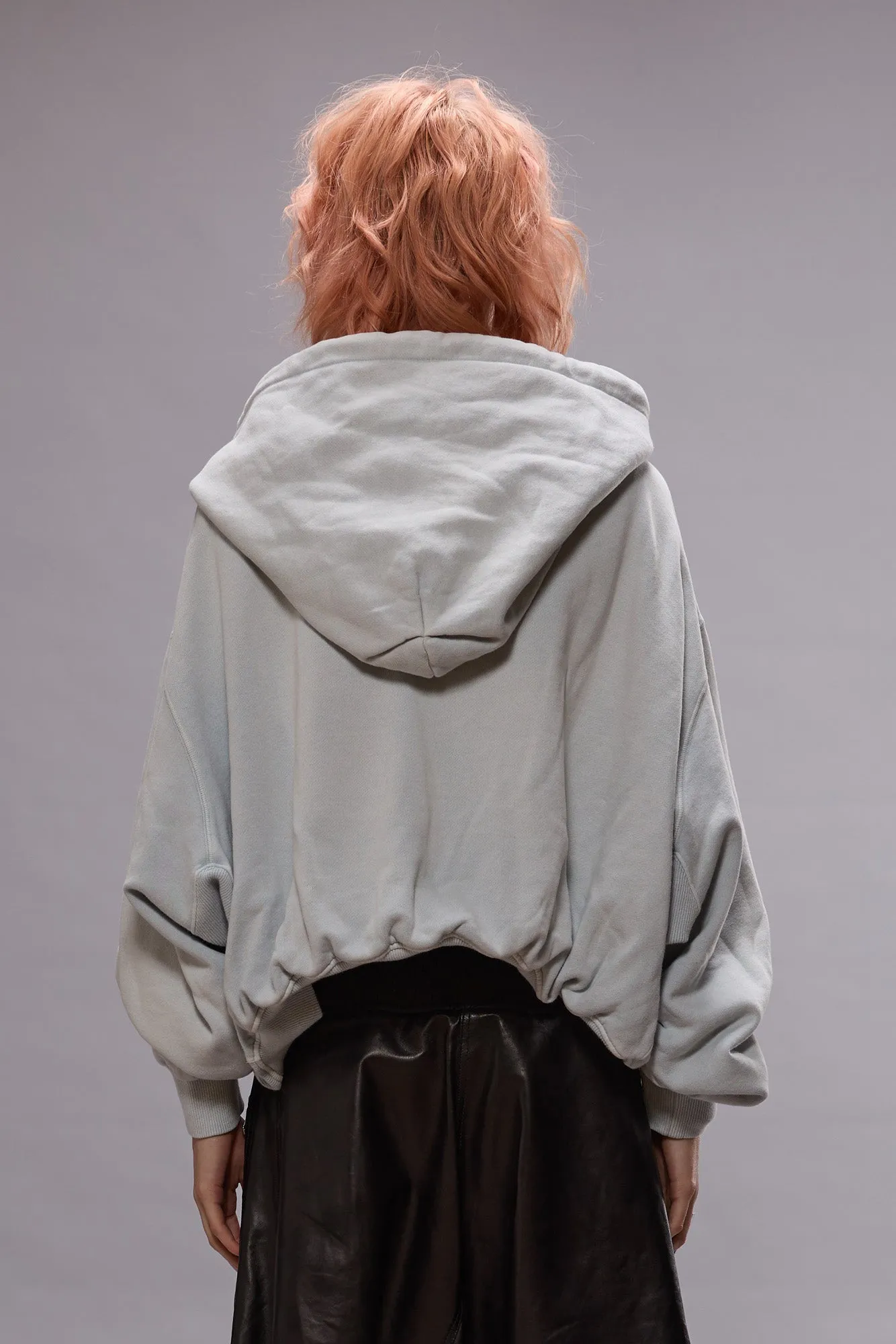 BALLOON POPOVER HOODIE - LIGHT BLUE sold by R13 product image thumbnail 3