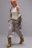 DECONSTRUCTED CROPPED SWEATPANT - HEATHER GREY sold by R13