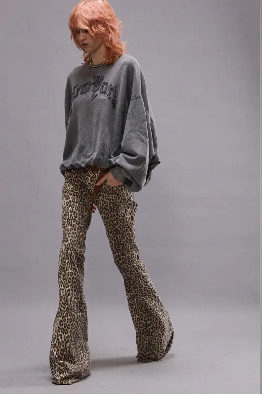 NEW YORK BALLOON CREWNECK - ACID GREY sold by R13