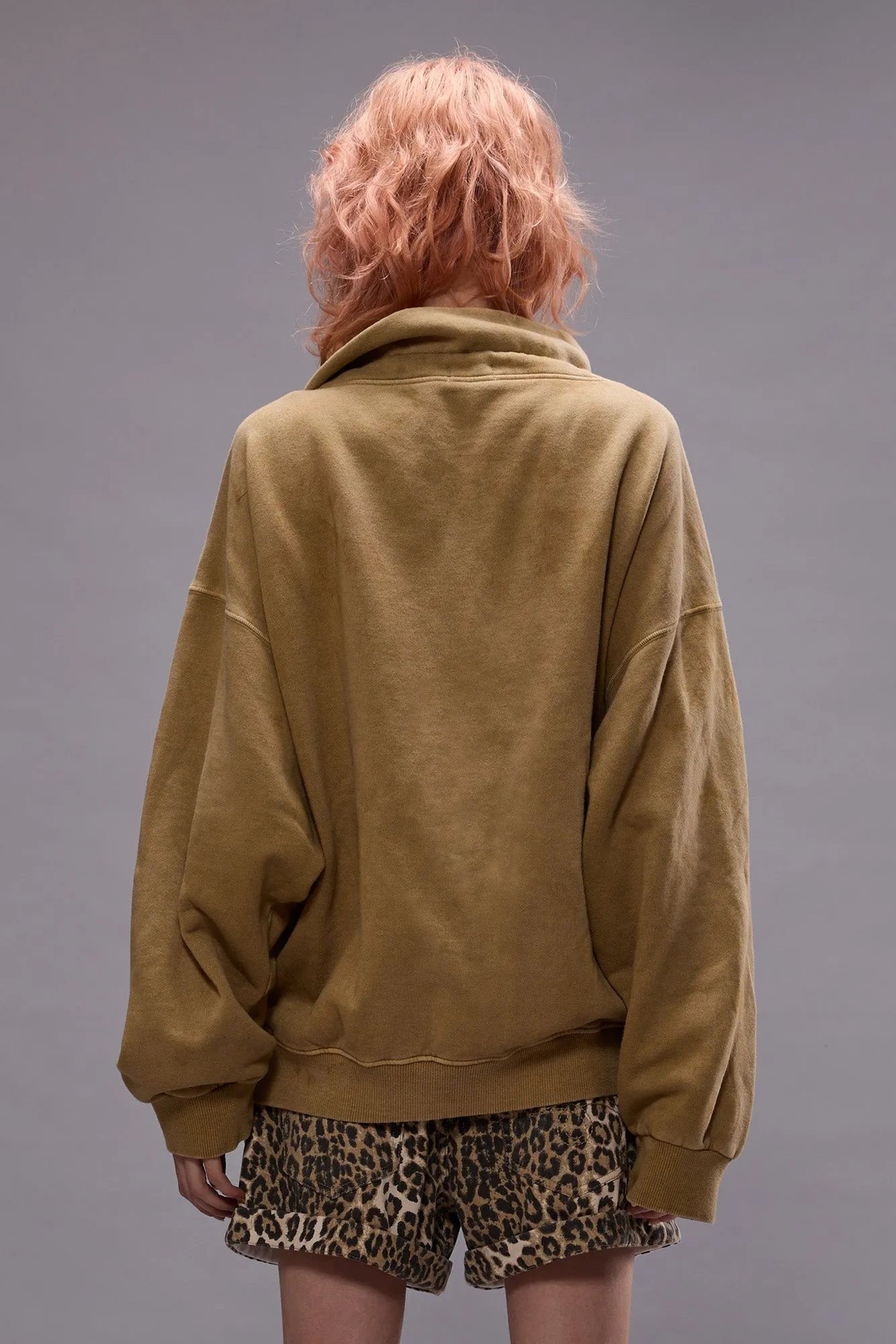 PAPERBAG ZIP-UP - KHAKI sold by R13 product image thumbnail 3
