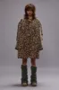 TAPED LINER COAT - WOOLY LEOPARD sold by R13