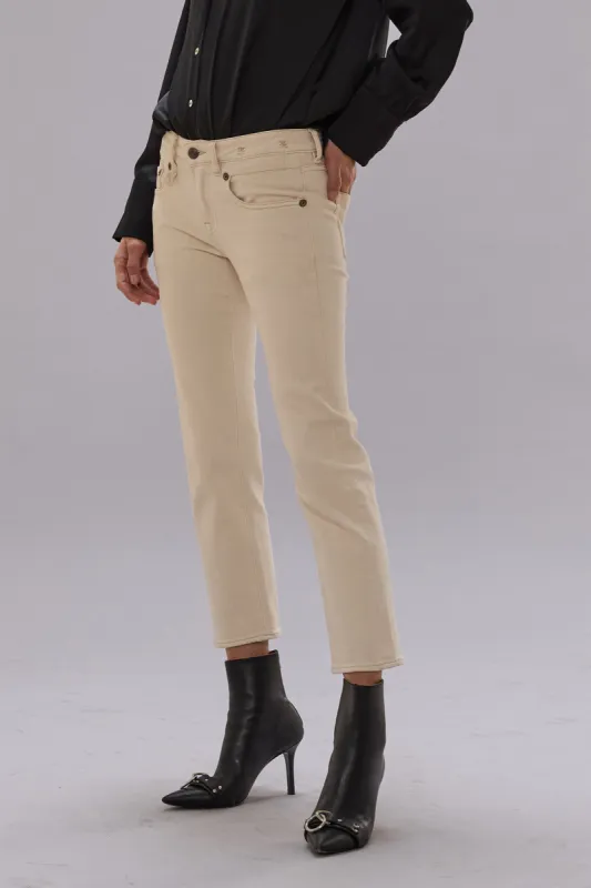 BOY STRAIGHT - ECRU STRETCH sold by R13