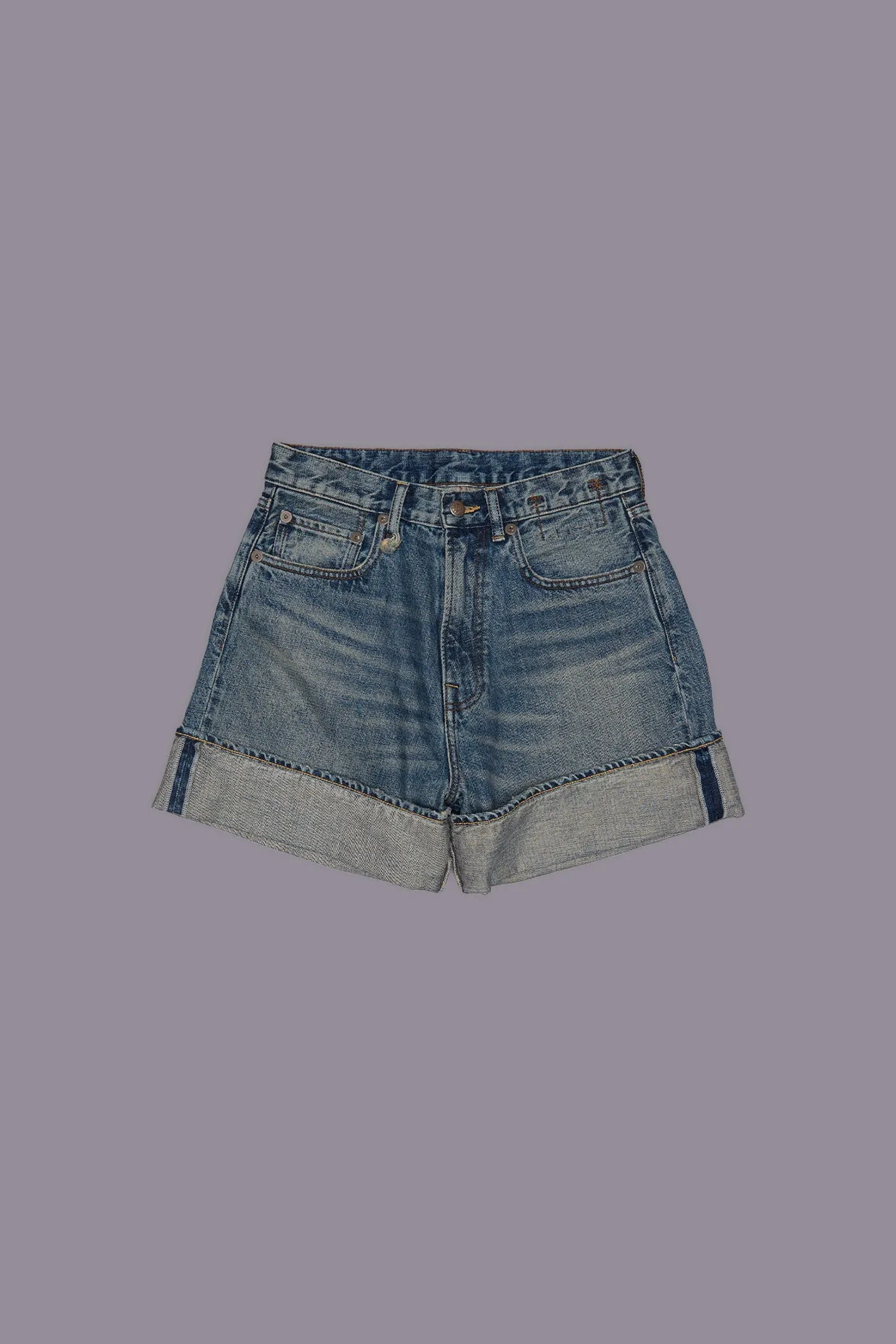NINA SHORT - BARTER INDIGO sold by R13 product image thumbnail 3