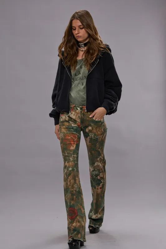 BOY FLARE - PRINTED CAMO ROSE sold by R13