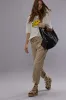 CROSSOVER JEAN - HARLYN KHAKI - HARLYN KHAKI sold by R13