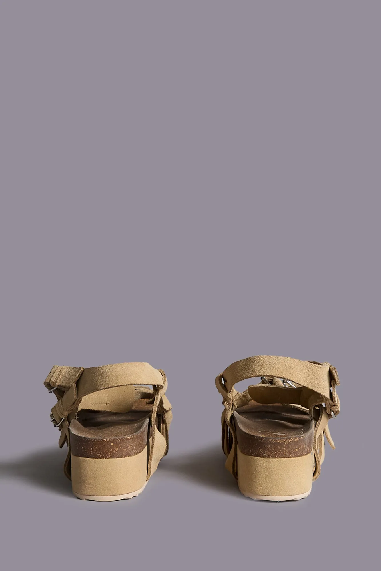PLATFORM SANDAL - KHAKI sold by R13 product image thumbnail 4