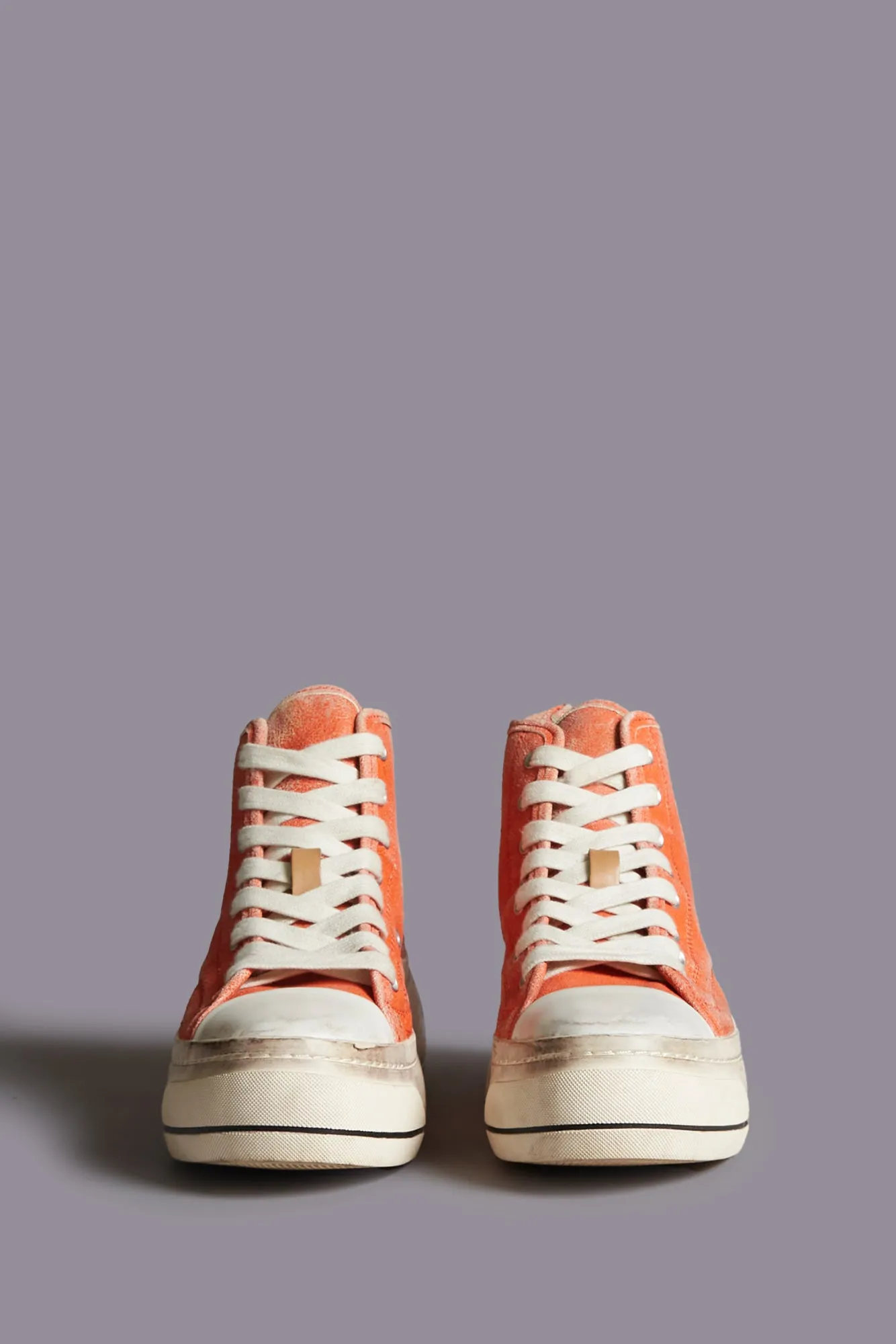 KURT HIGH TOP SNEAKER - ORANGE / LIGHT BLUE sold by R13 product image thumbnail 3