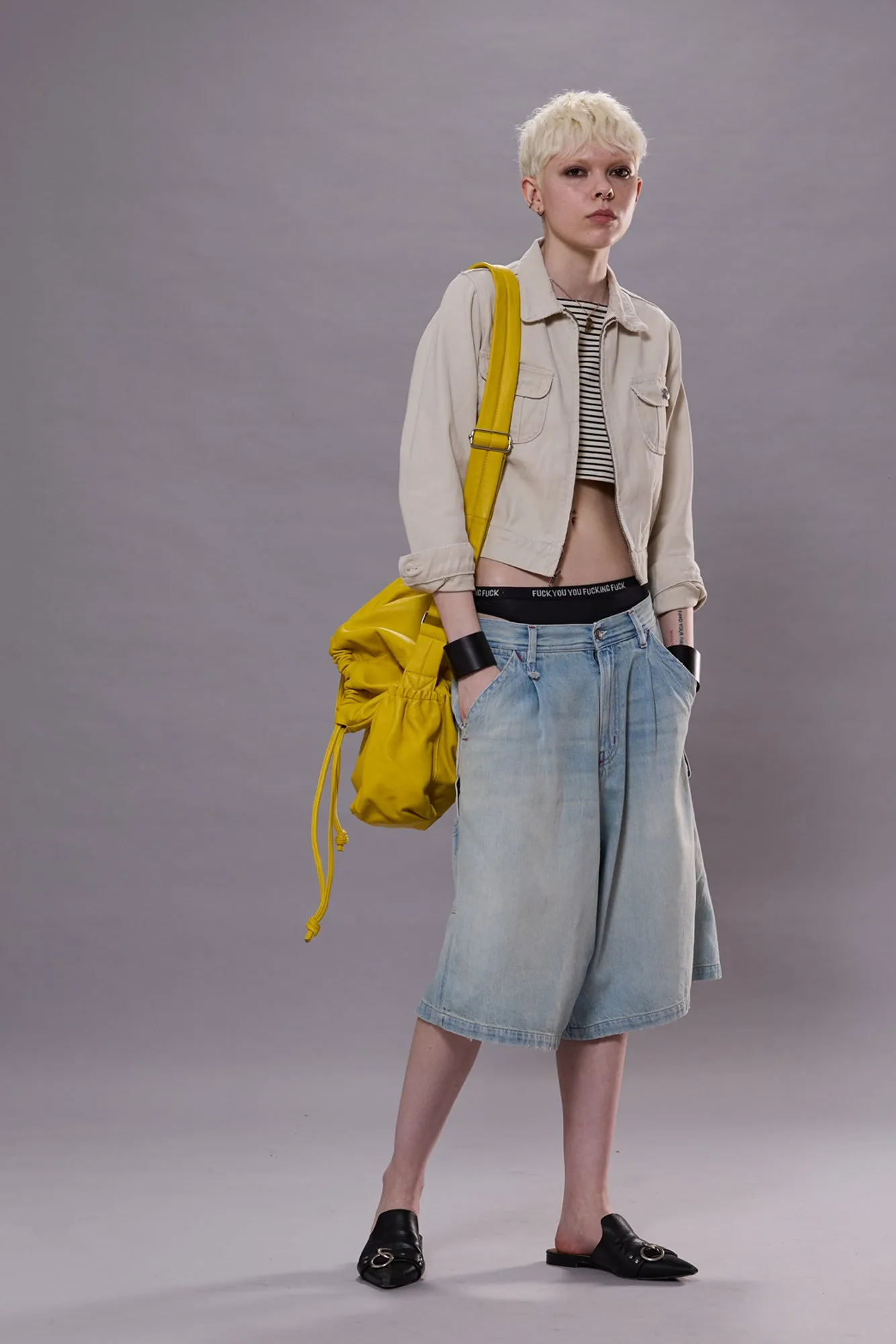 JESSE CARPENTER SHORT - TONI BLUE sold by R13 product image thumbnail 2