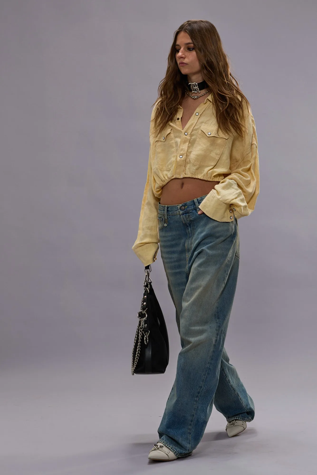 VENTI JEAN - VEILED BLUE sold by R13