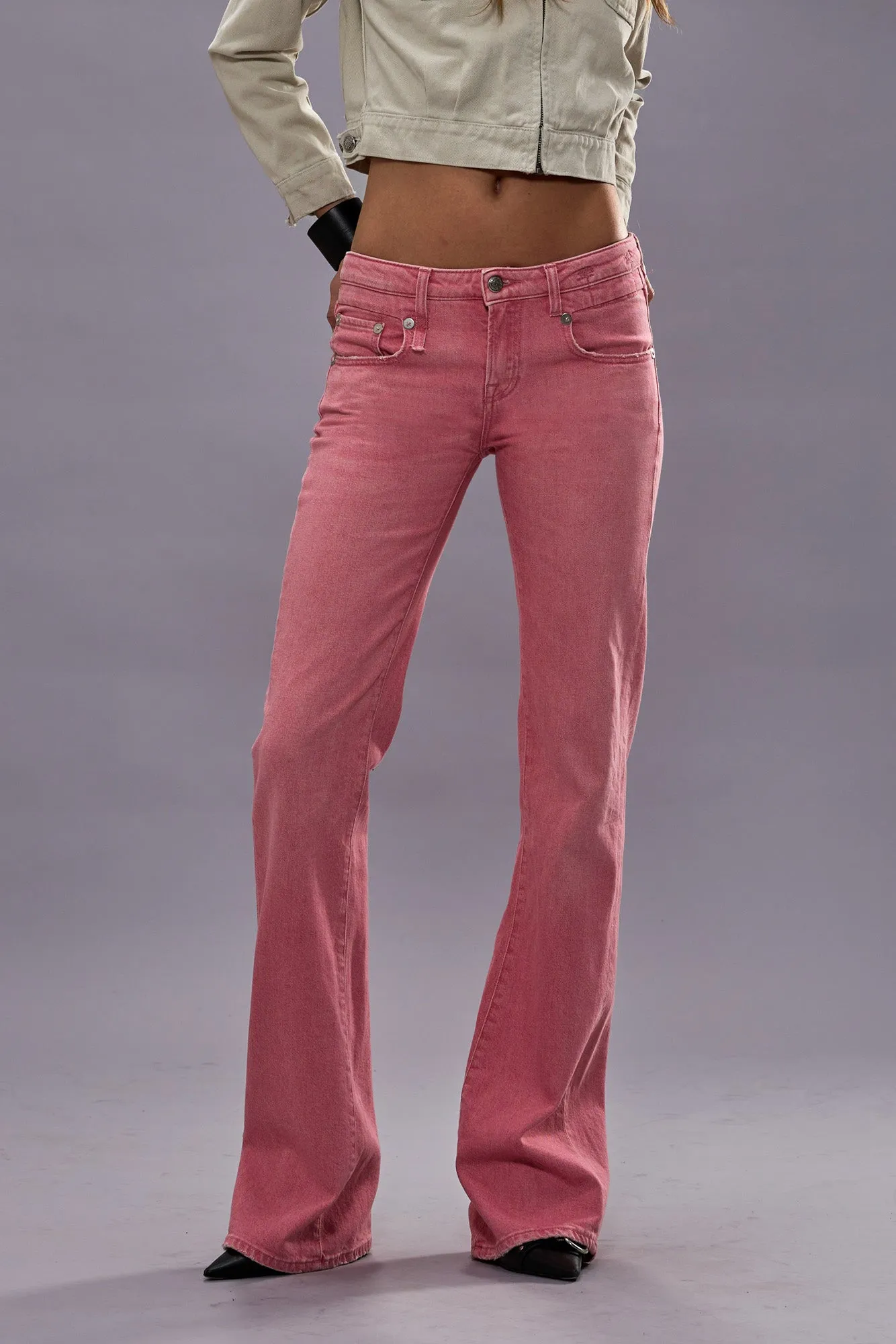 BOY FLARE - CORAL STRETCH sold by R13 product image thumbnail 2