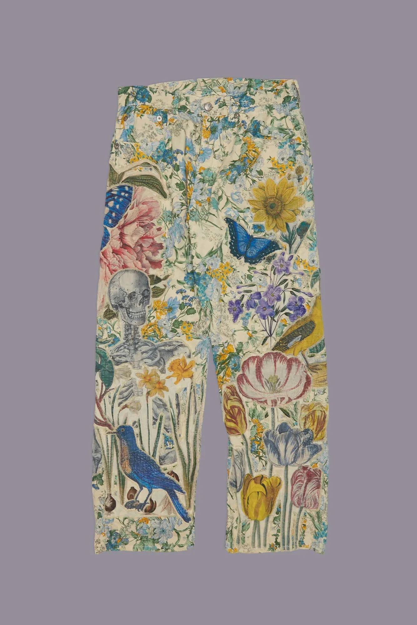 X-BOYFRIEND - APPLIQUE ECRU FLORAL sold by R13 product image thumbnail 3