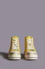 KURT HIGH TOP SNEAKER - YELLOW / AQUA sold by R13