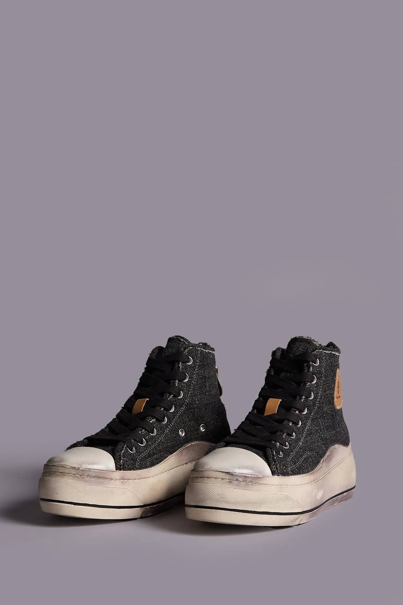 Kurt High Top Sneaker - Dark Grey sold by R13 product image thumbnail 2
