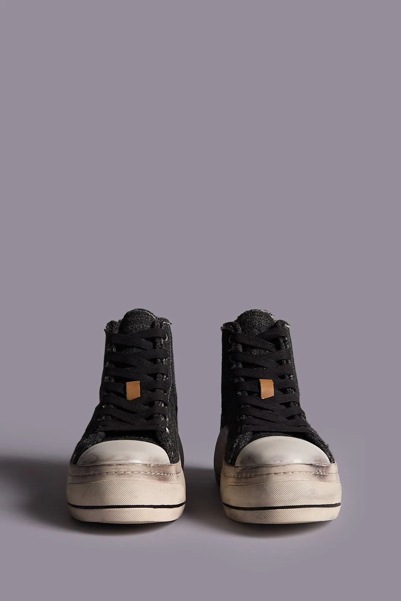 Kurt High Top Sneaker - Dark Grey sold by R13 product image thumbnail 3