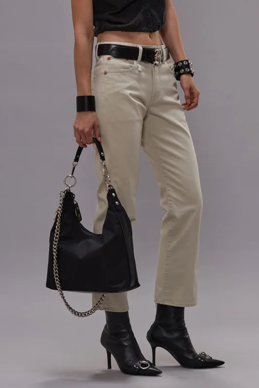 ROMEO JEAN - IVORY SATEEN sold by R13