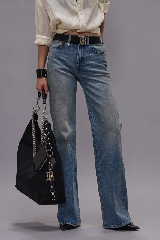 CHARLOTTE JEAN - PATTON BLUE STRETCH sold by R13
