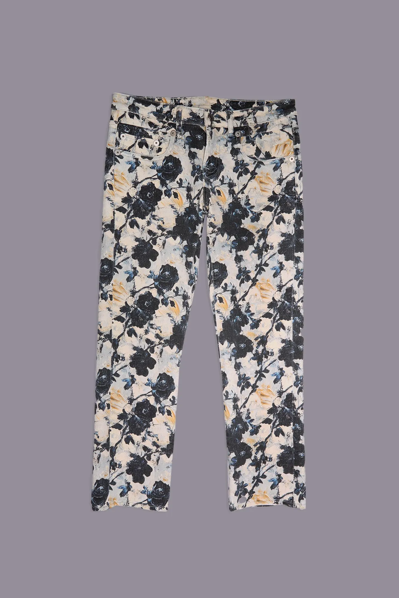 BOY STRAIGHT - ABSTRACT FLORAL sold by R13 product image thumbnail 3