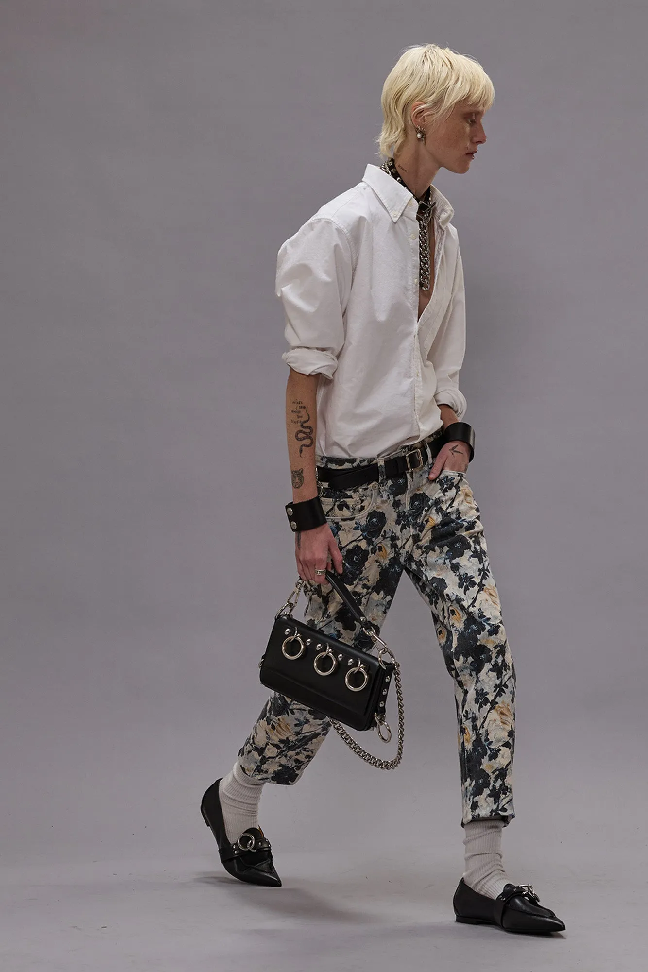 BOY STRAIGHT - ABSTRACT FLORAL sold by R13 product image thumbnail 2